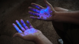 Germs on hands